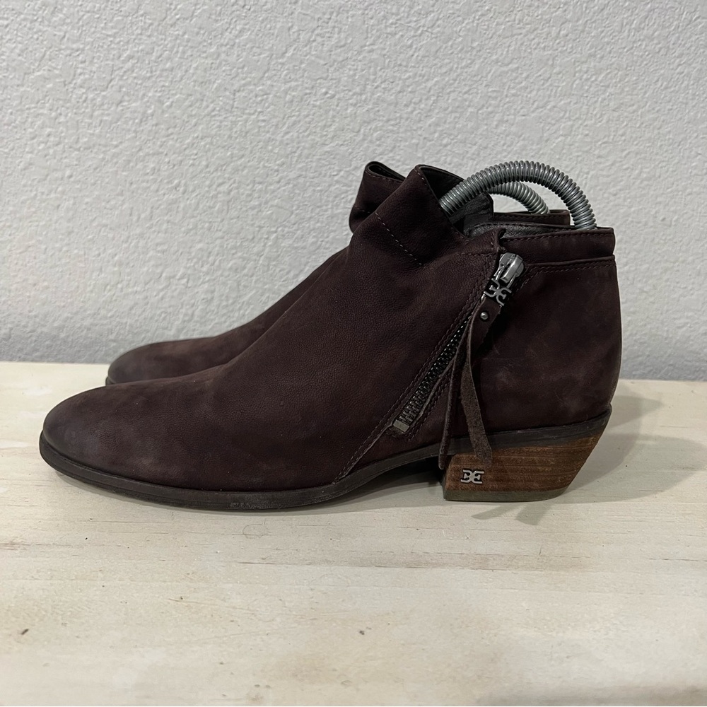 Sam Edelman Brown Packer Ankle Boots